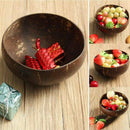 Natural Coconut Shell Bowl Rice Fruit Desert Bowl Handicraft Art Work Ho HNS