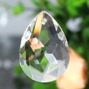 2x Clear Chandelier Glass Crystals Lamp Prisms Parts Hanging Drops Pendant CBK