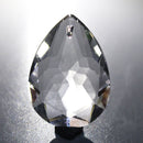 2x Clear Chandelier Glass Crystals Lamp Prisms Parts Hanging Drops Pendant Cfd