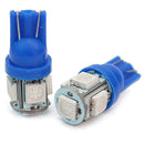 20Pcs T10 0.6W 5050 SMD 5 LED Car Side Wedge Light Lamp Bulb DC 12V Convenient