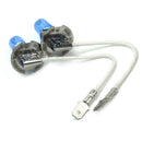 2pcs H3 55W Car Fog Light Halogen Headlight Headlamp Super White Light QVZ
