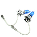 2pcs H3 55W Car Fog Light Halogen Headlight Headlamp Super White Light QVZ