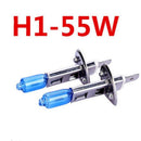 2x H1 12V 55w 6000K Car Xenon Halogen Head Light Lamp Bulb White Ultra Bright