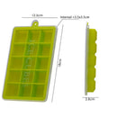 15 Giant Jumbo Large Size Silicone Ice Cube Mold Square Tray Mould DIY XMW