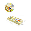Wooden Baby Bear Changing Clothes Puzzle Set Kids Educational Toys Gift  HVP