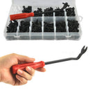 350Pcs Car Body Plastic Push Pin Rivet Fasteners Trim Moulding Clip Screwdriver