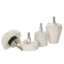T-shaped Wool Felt Grinding Head Mounted Buffing Polishing Wheel DUI ZOG