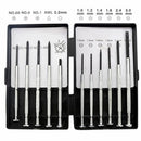 11x Mini Screwdriver Set Hand Tool Repair Kit for Eyeglasses Laptop Househ BUP