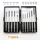 11x Mini Screwdriver Set Hand Tool Repair Kit for Eyeglasses Laptop Househ BUP
