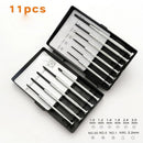11x Mini Screwdriver Set Hand Tool Repair Kit for Eyeglasses Laptop Househ BUP