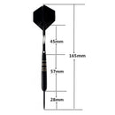 23g Grams Steel Professional Darts With Aluminium Alu Shafts And Darts