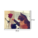 Naughty Cat Wall Painting Unframed Art Print Picture Home Living Room Or XTH