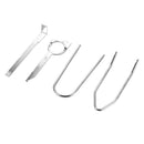 Suitable For Most 20 Pcs Car Radio Stereo Removal Release Stainless Stee DDO