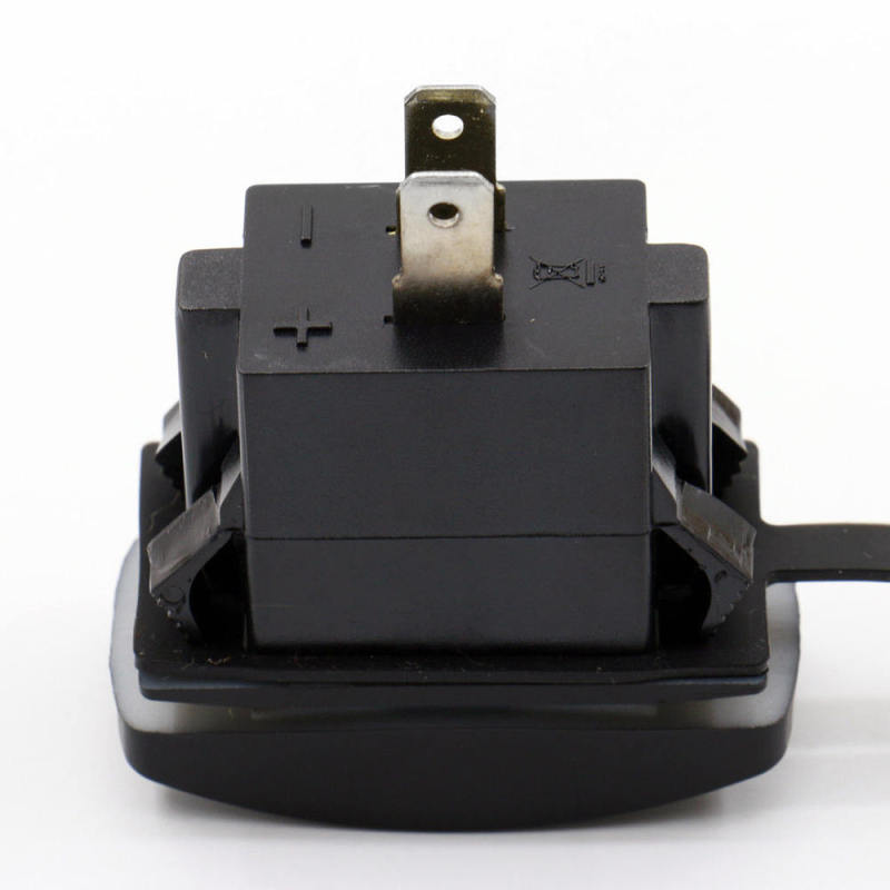5V 3.1A Motorcycle Car Dual USB Power Charger Port Socket Plug LED Lig XCQ