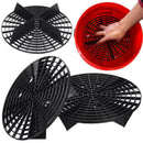 2pc Car Wash Detailing Bucket Grit Guard Washboard Insert For Auto Care Uv