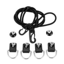 Expandad Storage Deck Rigging Kit for Kayak Canoe Boat Bungee Shock GND