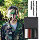 4 Colors Army Fans Facial Bionic Paints Outdoor Camouflage Color Face Pai