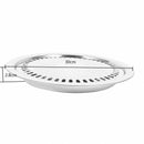 Indoor Outdoor BBQ Smokeless Stovetop Grill Non-stick Roasting Pan Round NWK