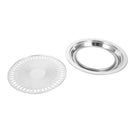 Indoor Outdoor BBQ Smokeless Stovetop Grill Non-stick Roasting Pan Round NWK