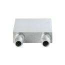 Aluminium Computer Water Cooling Heatsink Block Waterblock Liquid Cooler F RMG
