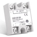 SSR-60DA 60A DC Control AC SSR-50DA Solid State Relay Alloy Heat Sink  PAK