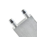Aluminium Computer Water Cooling Heatsink Block Waterblock Liquid Cooler F RMG