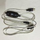 PC to Music Keyboard Adapter USB IN-OUT MIDI Interface Cable Converter gfd DAG