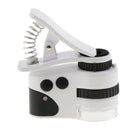 50x Microscope Clip-On Magnifier Magnifying LED Lens for Smart Phones Camera h