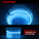 White/Amber Turn Signal Daytime Running 2x LED Light Strip Tube Switchba WFJ