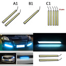 12V COB Lights LED Strip Daytime Running DRL Car Fog Day Driving Lamp 17cm AAF