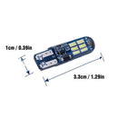 2pcs Car T10 4014 15 SMD 9LED Canbus Super Bright Car Plate Light
