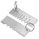 Wire/Metal Sheet Thickness Gauge Welding Gage Plated Size inspection tool PHO
