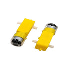 2pcs DC3V-6V 1:48 200RPM Gear Motor TT Motor Double Shaft For Car Robot Gearbox