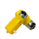2pcs DC3V-6V 1:48 200RPM Gear Motor TT Motor Double Shaft For Car Robot Gearbox