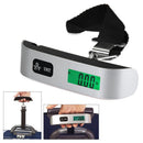 50kg/10g Portable LCD Digital Hanging Luggage Scale Travel Electronic  BWH