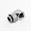 90 Degree Angle G1/4 Thread Rotary Fitting Hard Tube Water Cooling Syst UEC