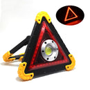 30W Car Hazard Warning Light Triangle Flashing LED COB Work Road Emergency Lamp