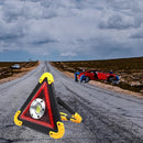 30W Car Hazard Warning Light Triangle Flashing LED COB Work Road Emergency Lamp
