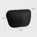 For Mercedes Benz Suede Design S Class Car Headrest Neck Pillows Seat c v b