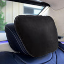 For Mercedes Benz Suede Design S Class Car Headrest Neck Pillows Seat c v b