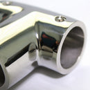 Boat Sail Handrail Fittings 90 Degree Tee Marine 316 Stainless Steel QHW