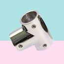 Boat Sail Handrail Fittings 90 Degree Tee Marine 316 Stainless Steel QHW