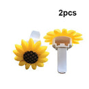 2 Car Multiflora Sunflower Air Outlet Fragrant Perfume Clip Air Cleaner Di DON