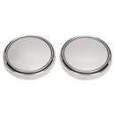 2 Frameless Blind Spot Mirror Wide Angle Round HD Glass Convex Rear View Mirrors