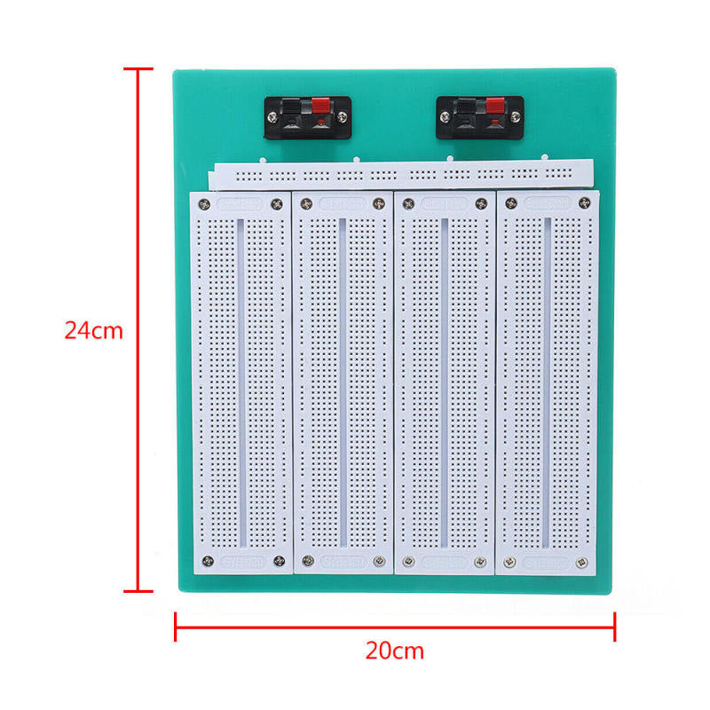 MB102 Point Solderless PCB Breadboard Power Supply Module Jump Wires Kit Set