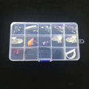 15Piece including 5 Thumb 5 Index Finger 5 Finger Sleeve Suit for Guitar b