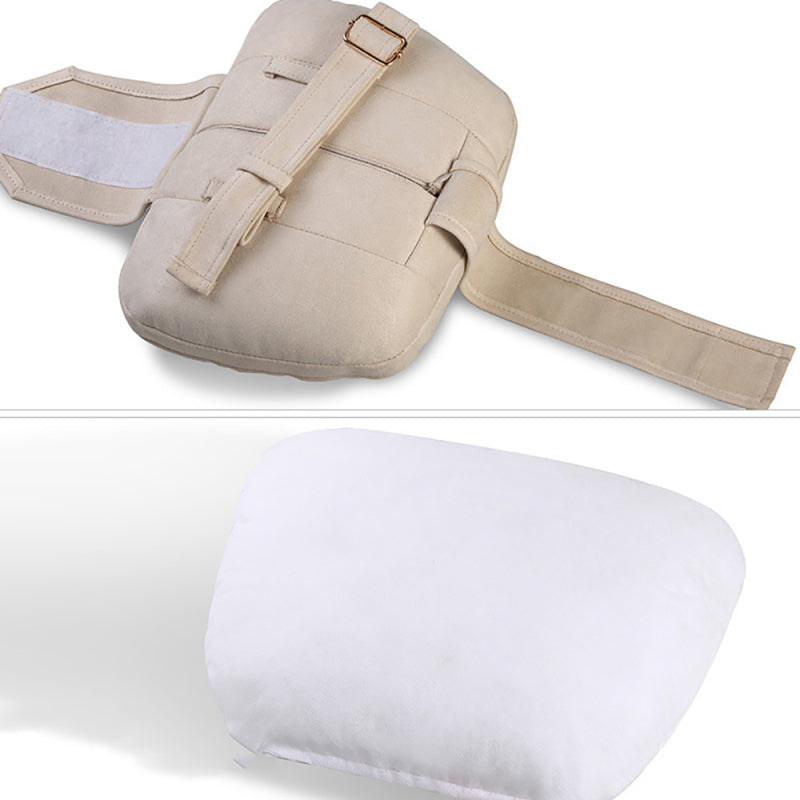 For Mercedes Benz Suede S Class Car Headrest Neck Pillows Seat Cushion Beige