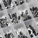16-50V 24 Values Electrolytic Capacitor Assortment Kit Set Box 0.1UF-1000UF qwe