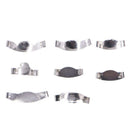 Dental Saddle Contoured Metal Matrices Matrix 36 pcs with Springclip TO QNY