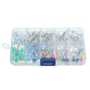 100 Pcs Dental White & Colorful Nylon Latch Flat Polishing Polisher Prophy MSZ